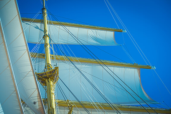 Die Segel sind gesetzt