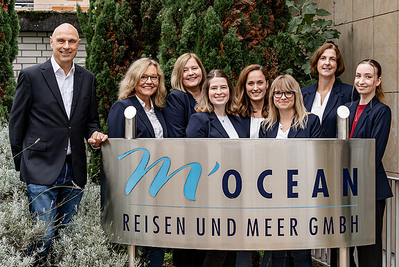 Unser sympathisches und äußerst gut aussehendes M'OCEAN-Team Unser sympathisches und äußerst gut aussehendes M'OCEAN-Team