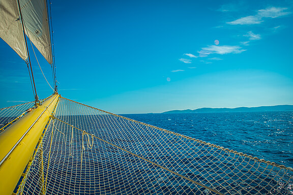 Der schönste Platz an Deck